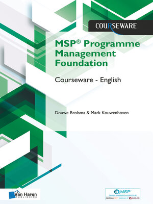 cover image of MSP&#174; Foundation Programme Management Courseware – English